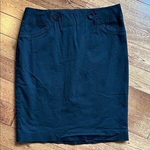 Classic Black pencil Women's Skirt